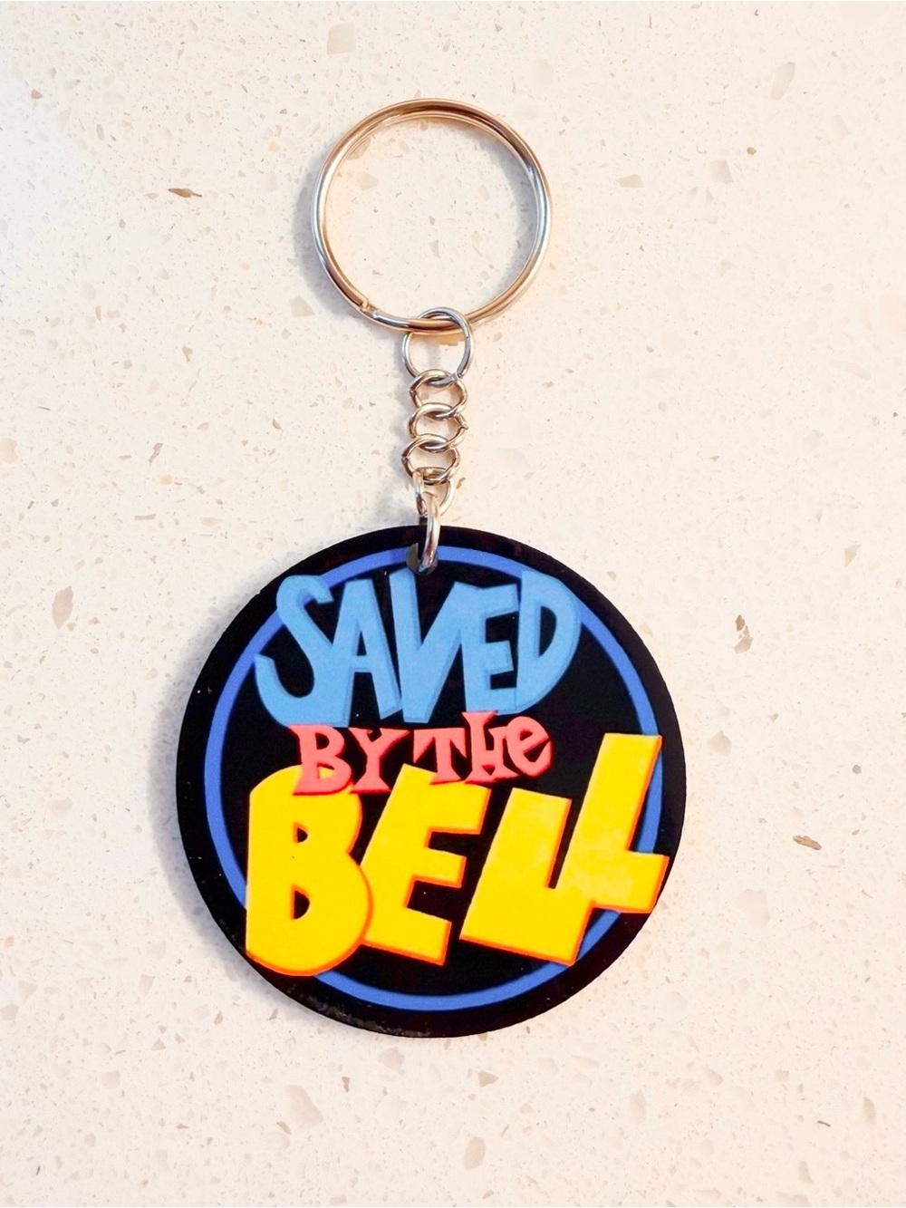 Save by the bell, keychain/bag charm